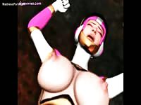 Incredible quality animation xxx movie featuring a bodacious teen hoe