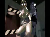 Tight bodied bodacious cartoon whore gets stuffed good in this excellent animation movie