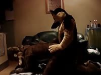 Wolf vs man furry Gaybeast.com - Animal Sex Man