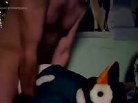 Plush penguin porn Gaybeast.com - Bestiality Porn video with man