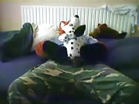 Plushie boy fucks stuffed puppy Gaybeast - Bestiality Porn video with man