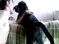 Rimming my boyfriend aluzky movie Gaybeast - Dude and animal Sex