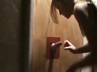 Young Girl Visits Glory Hole