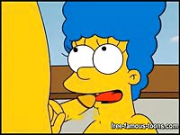 Marge Simpson cheating mom