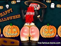 Halloween famous hentai