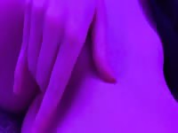 playing with my virgin pussy :3