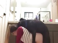 Torrieva body convulses as she reaches a shattering orgasm