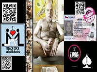 Christopher Allen Foster strokes a load out on his own ID