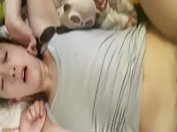 Young slut gets virginity taken by small cock 