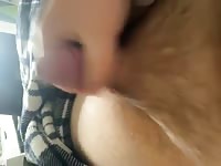 Young boy 21 backwards jerking off