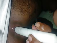 Solo anal play 